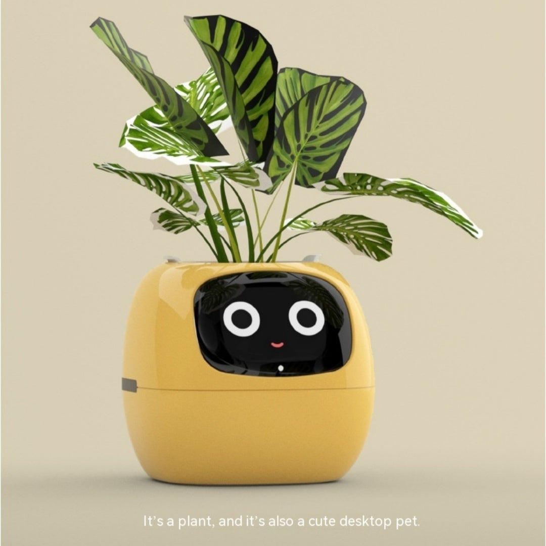Smart AI Plant Pot – 7 Sensors & Animated Expressions
