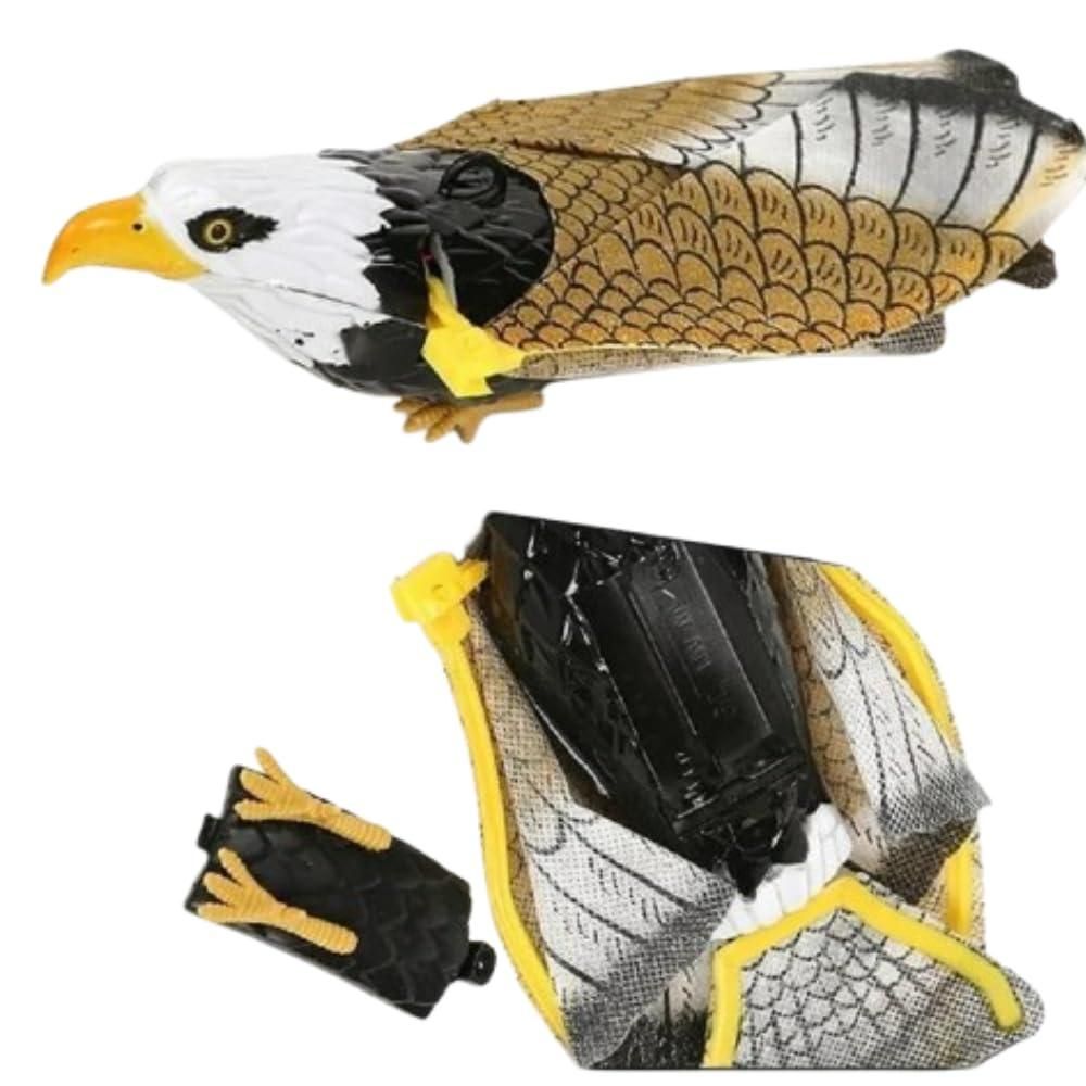 Flying Eagle Bird Toy with Spread Wings