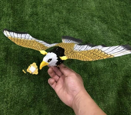 Flying Eagle Bird Toy with Spread Wings